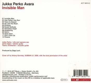 CD Jukka Perko Avara: Invisible Man