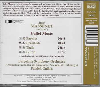 CD Jules Massenet: Ballet Music, Bacchus ∙ Hérodiade ∙ Thaïs ∙ Le Cid