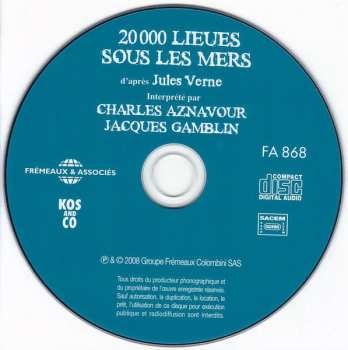 CD Charles Aznavour: 20 000 Lieues Sous Les Mers (D'Après Jules Verne) (Composition Originale De)