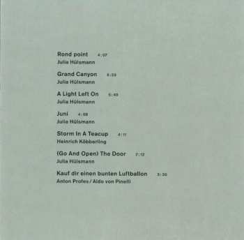 CD Julia Hülsmann Trio: Imprint