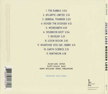 CD Julian Lage: Modern Lore