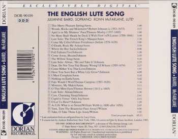 CD Julianne Baird: The English Lute Song