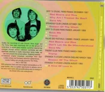 CD Julie Driscoll, Brian Auger & The Trinity: Live On Air 1967-68  DIGI