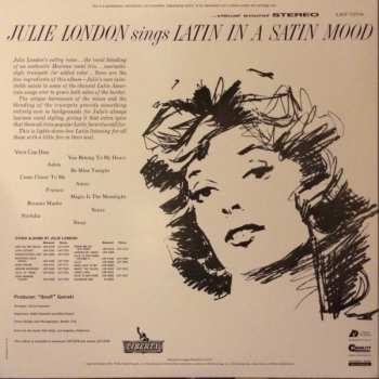LP Julie London: Julie London Sings Latin In A Satin Mood