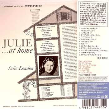 CD Julie London: Julie...At Home LTD