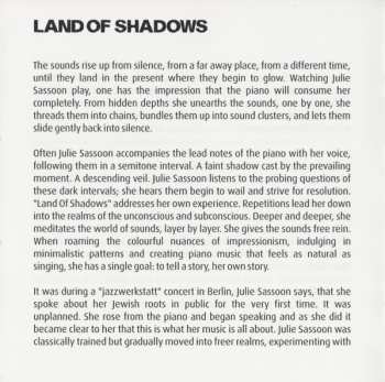 CD/DVD Julie Sassoon: Land Of Shadows