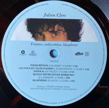 LP Julien Clerc: Femmes, Indiscrétion, Blasphème