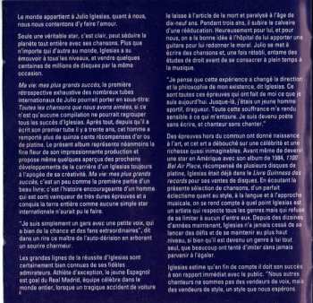 2CD Julio Iglesias: Ma Vie - Mes Plus Grand Succes