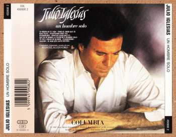 CD Julio Iglesias: Un Hombre Solo