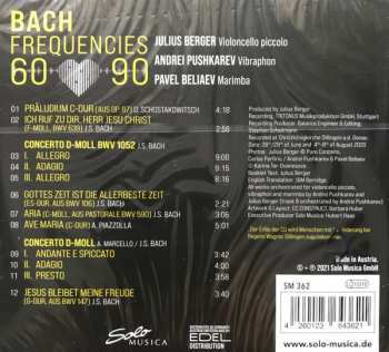 CD Julius Berger: Bach Frequencies 60-90
