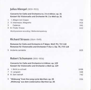 CD Robert Schumann: Romantic Cello Concertos