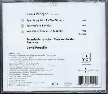 CD David Porcelijn: Symphonies 9 & 21 • Serenade
