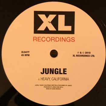 LP Jungle: Heavy, California / Cherry