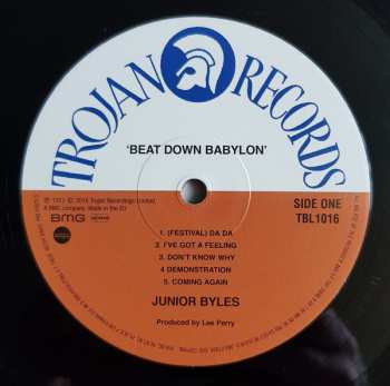 LP Junior Byles: Beat Down Babylon