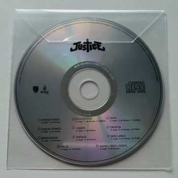 2LP/CD Justice: Audio, Video, Disco.