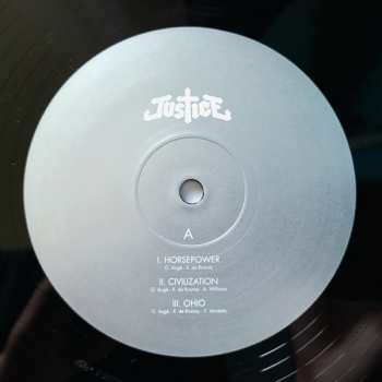 2LP/CD Justice: Audio, Video, Disco.