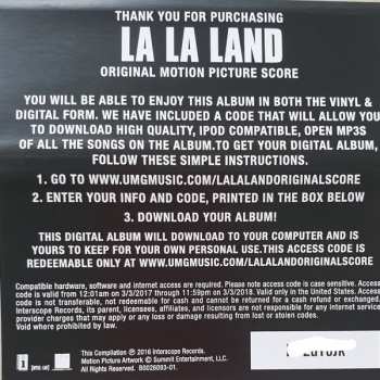 2LP Justin Hurwitz: La La Land (Original Motion Picture Score)