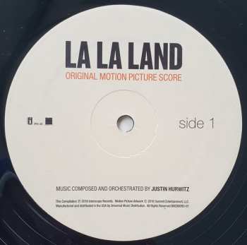 2LP Justin Hurwitz: La La Land (Original Motion Picture Score)