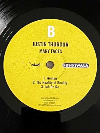 LP Justin Thurgur: Many Faces