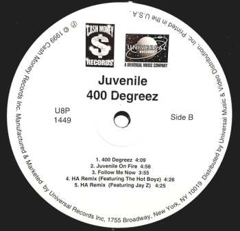 LP Juvenile: 400 Degreez
