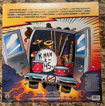 LP K-Man & The 45's: Primed To Go! CLR | LTD