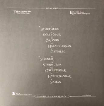 LP Kælan Mikla: Undir Köldum Norðurljósum CLR | DLX
