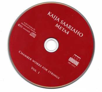 CD Kaija Saariaho: Chamber Works For Strings, Vol. 1