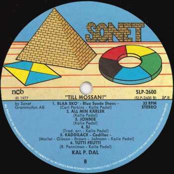LP Kal P. Dal: Till Mossan!