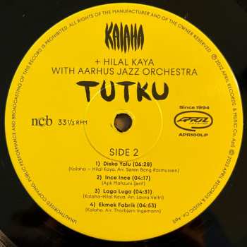 LP Aarhus Jazz Orchestra: Tutku