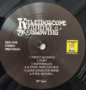 LP Kaleidoscope: Faintly Blowing