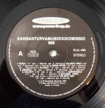 LP Kansanturvamusiikkikomissio: 666