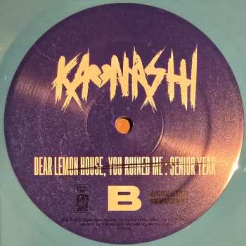 LP Kaonashi: Dear Lemon House, You Ruined Me: Senior Year