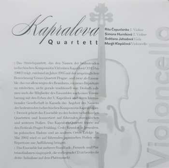 CD Antonín Dvořák: String Quartet In E Flat Major, Op. 51 "Slavonic" / String Quartet No. 1 "From My Life"