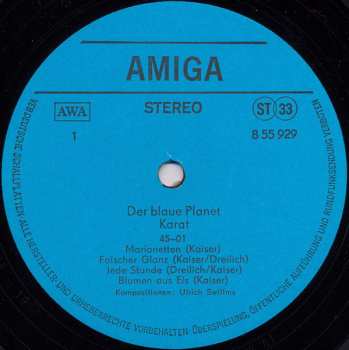 LP Karat: Der Blaue Planet