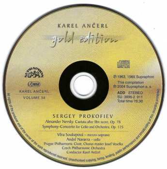 CD Sergei Prokofiev: Alexander Nevsky, Symphony-Concerto