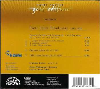CD The Czech Philharmonic Orchestra: Piano Concerto No. 1 / Capriccio Italien / 1812 - Overture