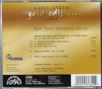 CD The Czech Philharmonic Orchestra: Piano Concerto No. 1 / Capriccio Italien / 1812 - Overture