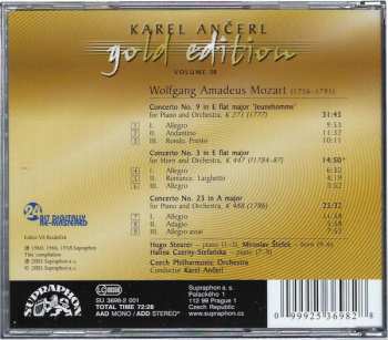 CD The Czech Philharmonic Orchestra: Piano Concertos Nos. 9 & 23 / Horn Concerto No. 3