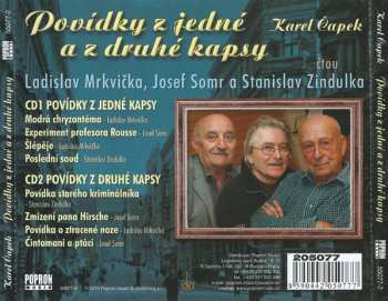 2CD Karel Čapek: Povídky Z Jedné A Z Druhé Kapsy