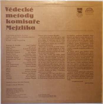 LP Karel Čapek: Vědecké Metody Komisaře Mejzlíka (Výběr Z Povídek Karla Čapka)