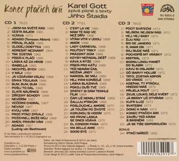 3CD Karel Gott:  Konec Ptačích Árií 