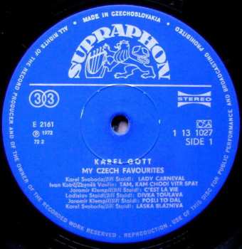LP Karel Gott: My Czech Favourites