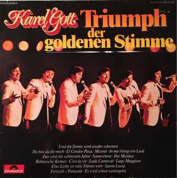 LP Karel Gott: Triumph Der Goldenen Stimme