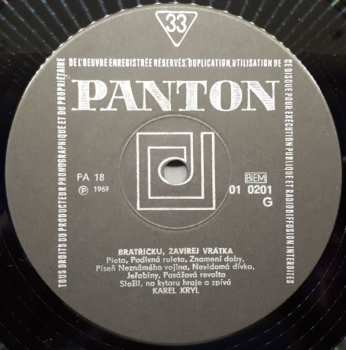 LP Karel Kryl: Bratříčku, Zavírej Vrátka