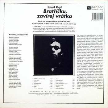 LP Karel Kryl: Bratříčku, Zavírej Vrátka