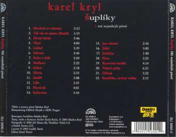 CD Karel Kryl: Šuplíky - Mé Nejmilejší Písně