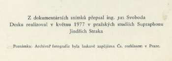 LP Karel Vacek: Tak Hrál A Zpíval Karel Vacek