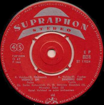Album Orchester Karel Valdauf: Vesnice Spí