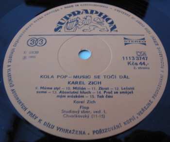 LP Karel Zich: Kola Pop-Music Se Točí Dál