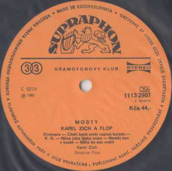 LP Karel Zich: Mosty